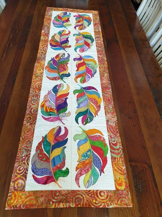 Feather CLA150324184 Quilted Table Runner