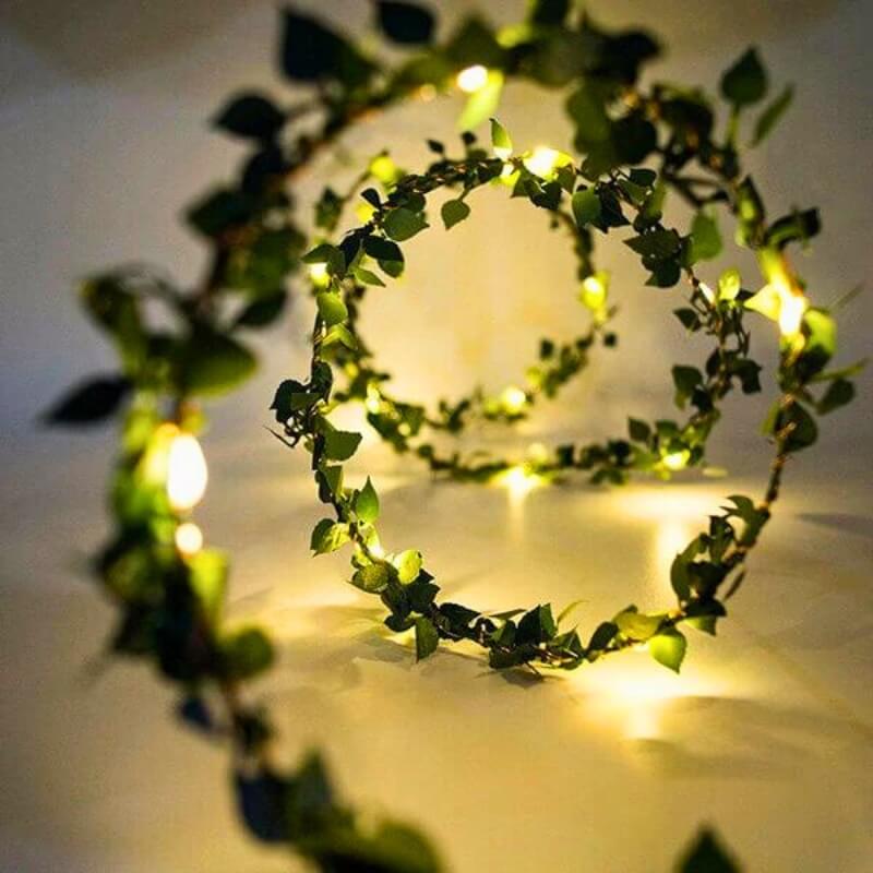 Christmas LED Rattan Light String