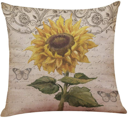 Sunflowers Cushion Covers