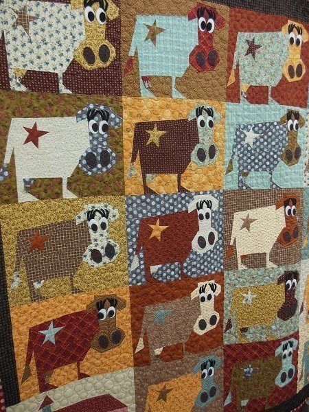 Cow CLA271223222 Quilt Blanket