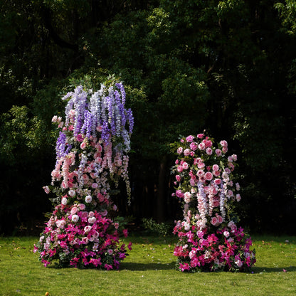 Dora Wedding Party Background Floral Arch Decoration