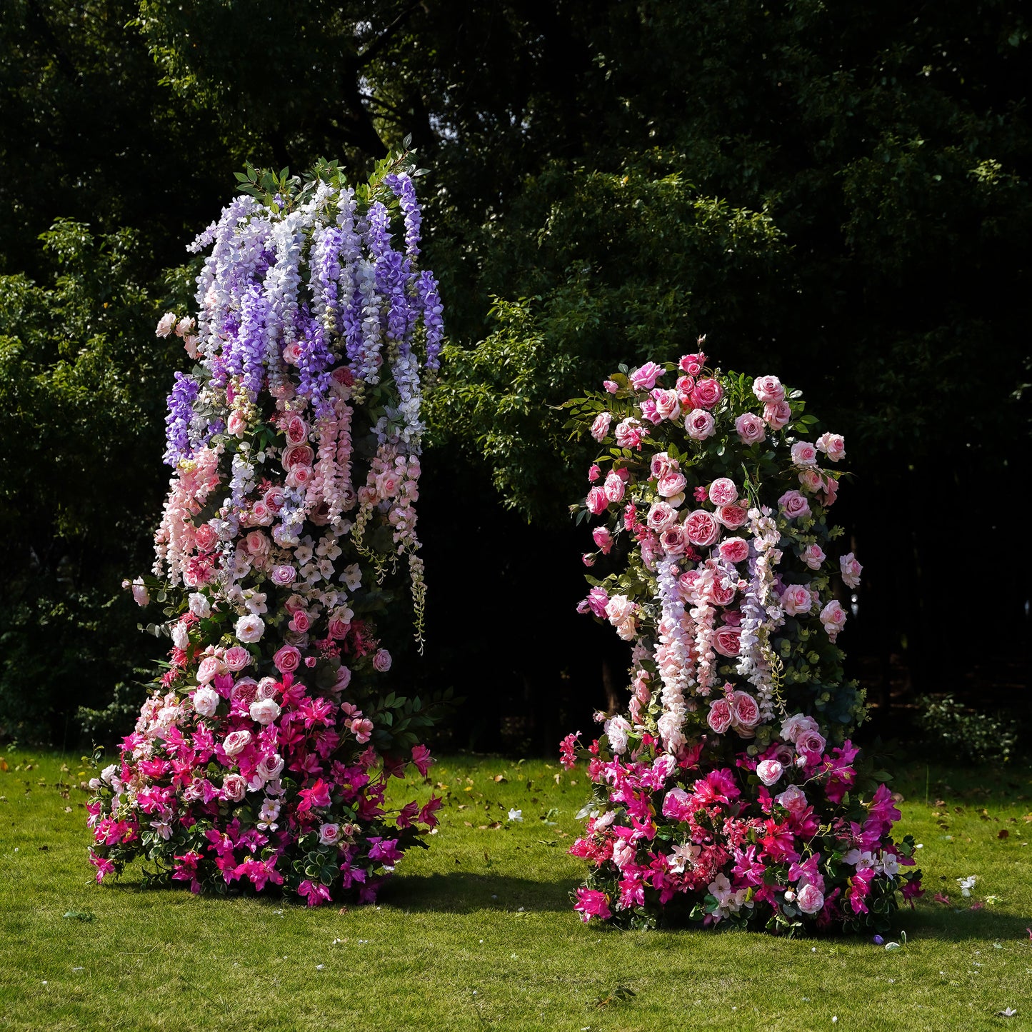 Dora Wedding Party Background Floral Arch Decoration