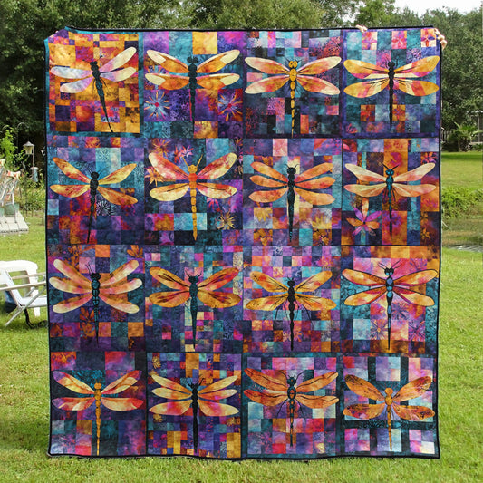 Dragonfly TL09102305 Quilt Blanket