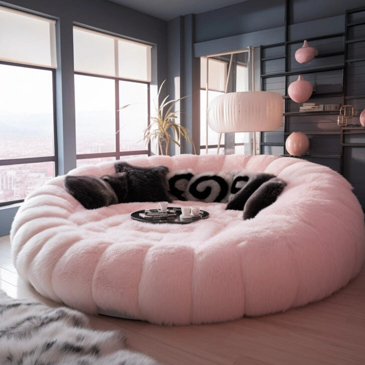 Giant Circular Movie Sofas