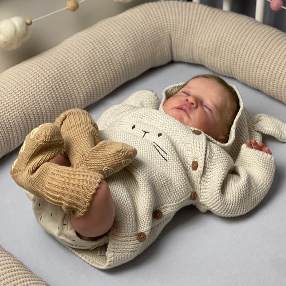 Silicone Reborn Baby Doll Boy - Flexible and Bendable