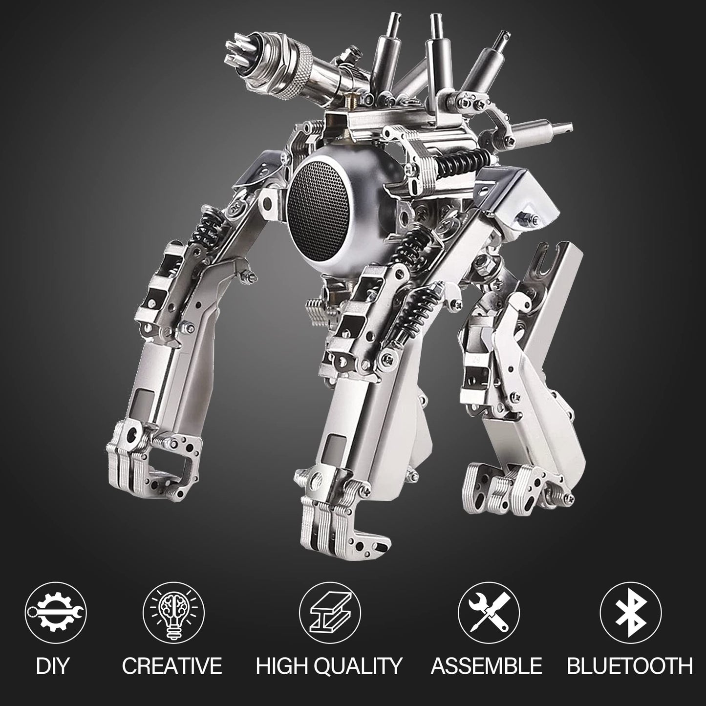 War Monkey Bluetooth Audio-3D assembled mechanical model