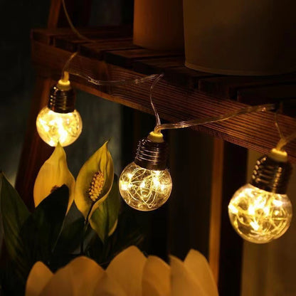 Christmas Light Bulbs Creative Ambiance Hanging Lights