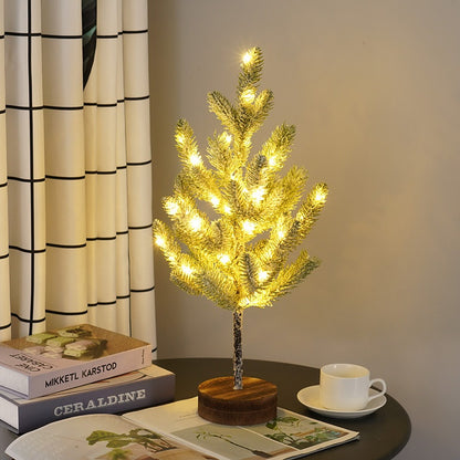 Pine Needle Tree Light LED Christmas Atmosphere Home Decoration Light