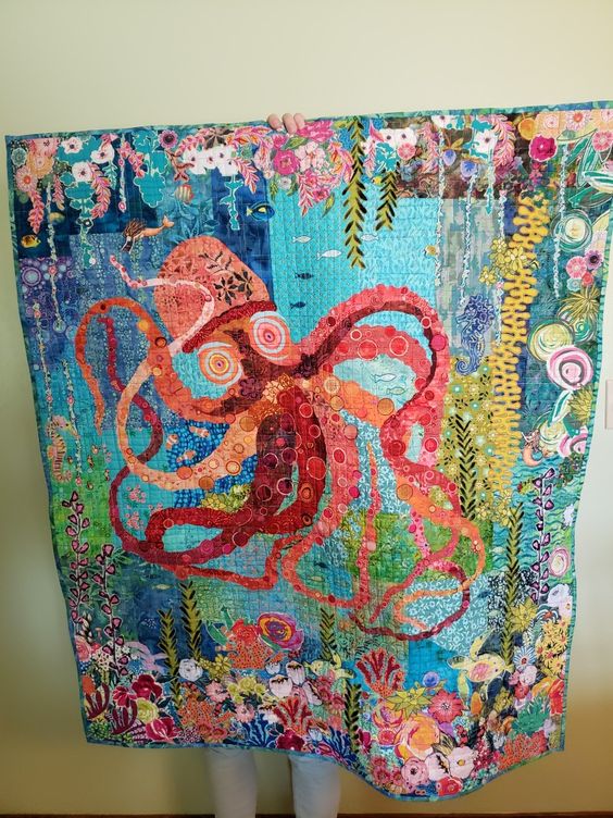 Octopus CLA040124036 Quilt Blanket