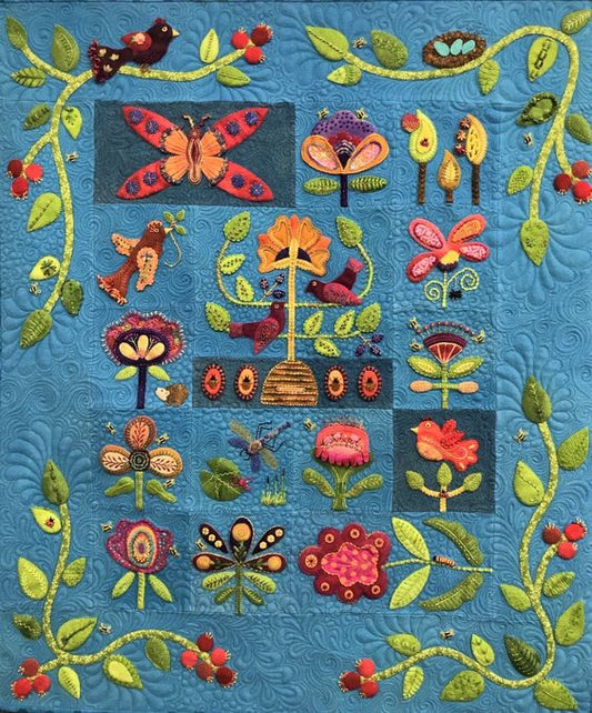 Bird Garden CLA040124116 Quilt Blanket