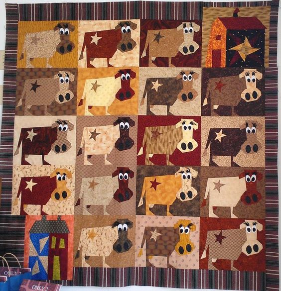 Cow CLA15112309 Quilt Blanket