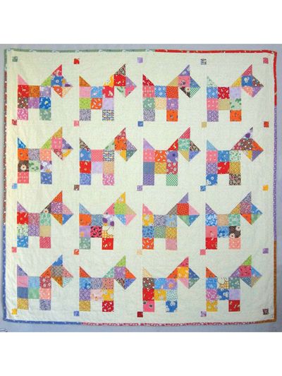 Scottish Terrier CLA17112321 Quilt Blanket