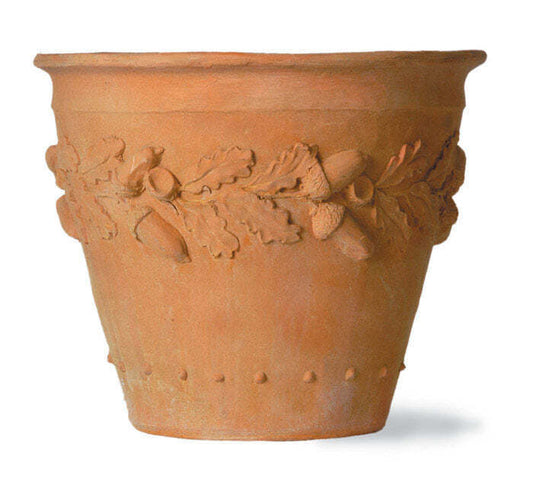 Terra Oak Leaf Pot