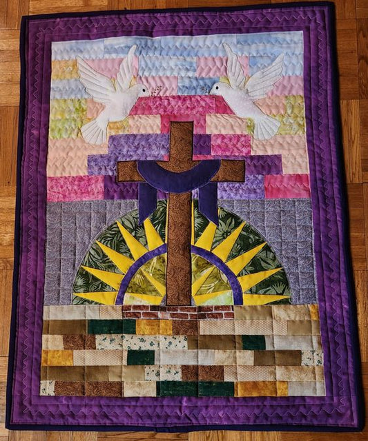 Christian Cross CLDY040724064 Quilt Blanket