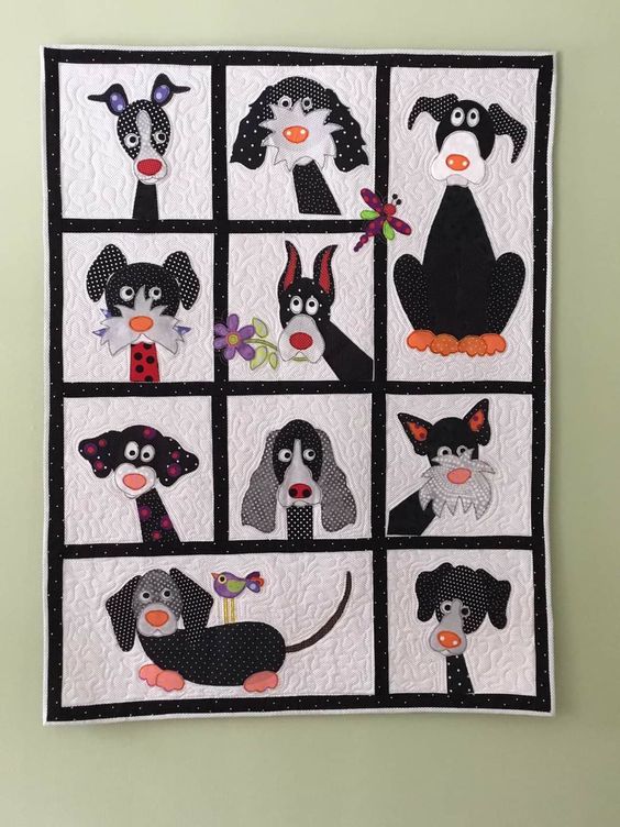 Dog CLDY040724135 Quilt Blanket