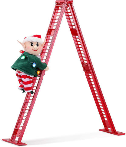 Mr. Christmas 37266 Super Climber Musical Animated Indoor Christmas Decoration, 42 Inches, Soft White Santa