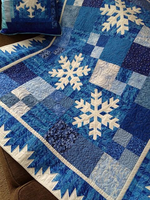 Snowflake CLA15112339 Quilt Blanket