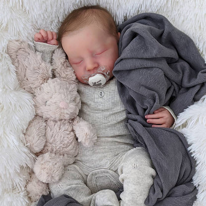 Sebastian "Boneless" Full Body Silicone Flexible Reborn Doll Boy