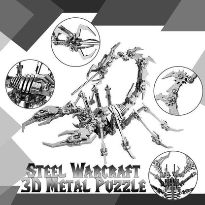 Steel Warcraft 3D Metal Puzzle