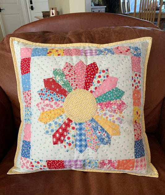 Flower CLA080424155 Quilted Pillow Case