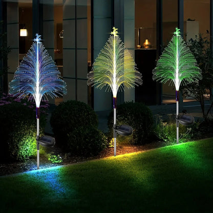 7 Color Changing Solar Christmas Tree Lights(2 Packs)