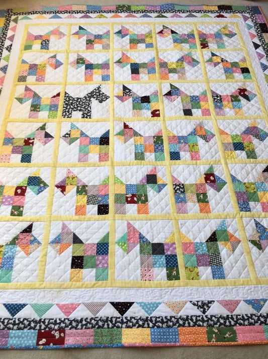 Dog CLDY040724044 Quilt Blanket