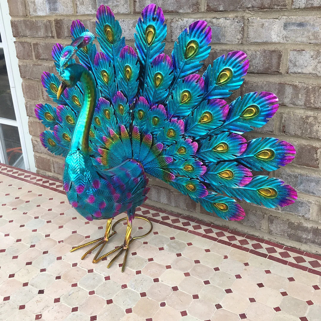 Beautiful Peacock Statue Decor🦚