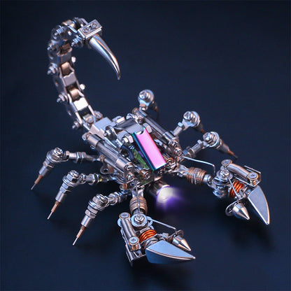 3D Metal Puzzle Steampunk Metal Androctonus Crassicauda Model DIY Toy Kits- 200PCS+