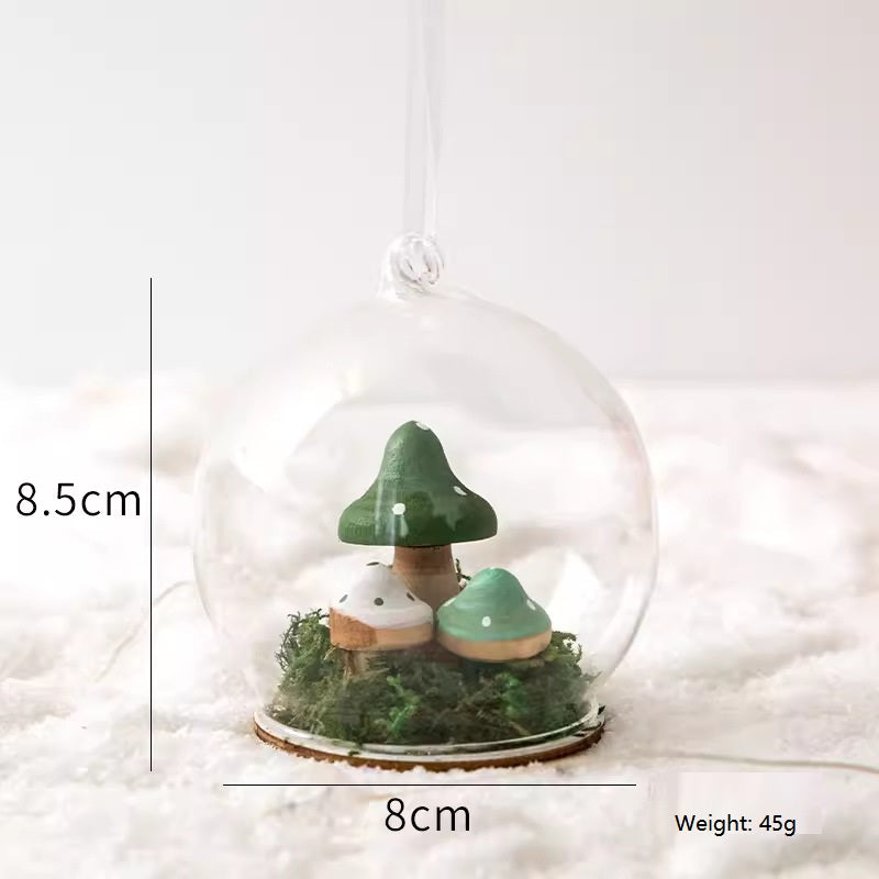 Christmas Luminous Glass Night Light