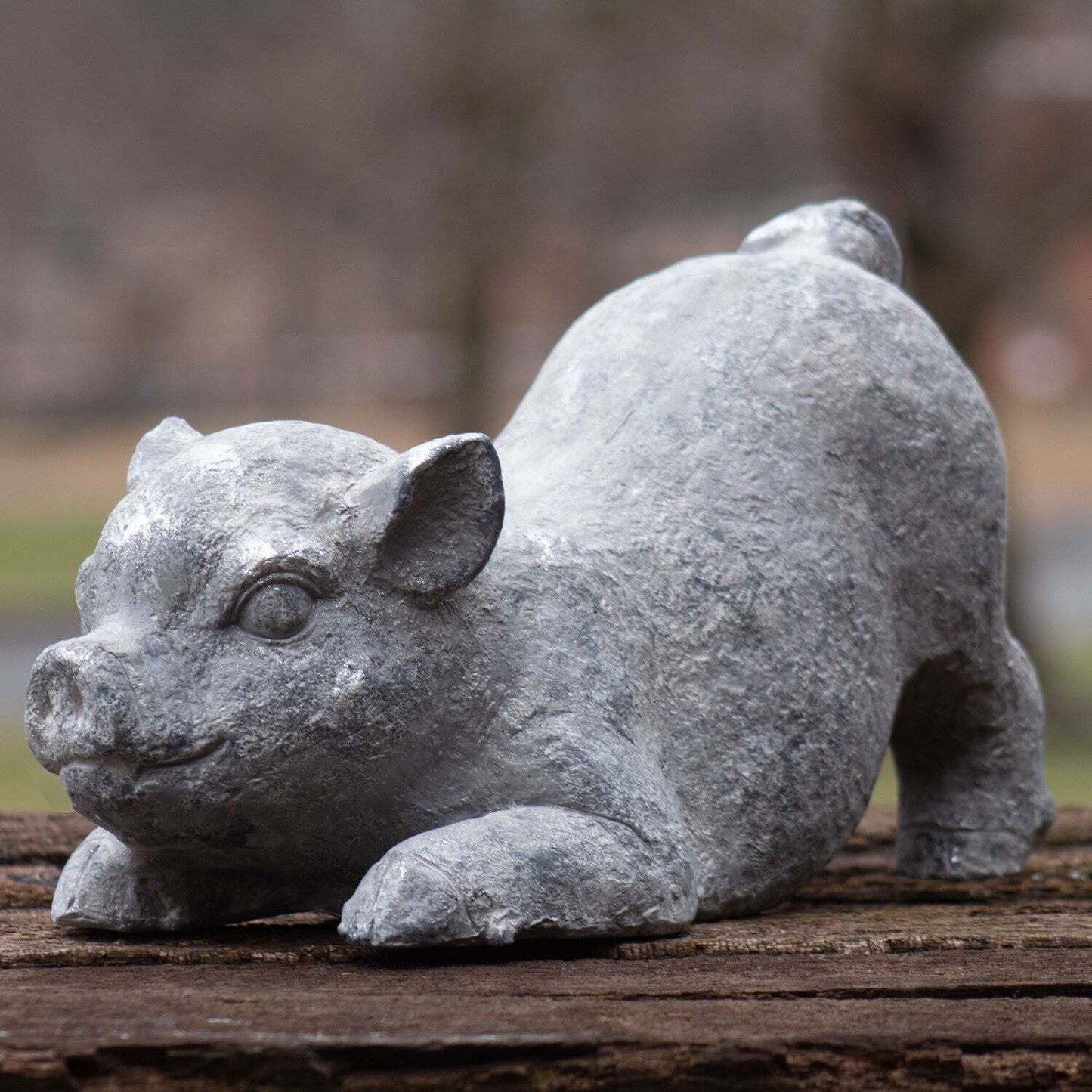 Small Magnesium Piglet Statue