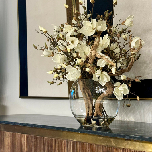 most popular 16 moon vase with magnolias