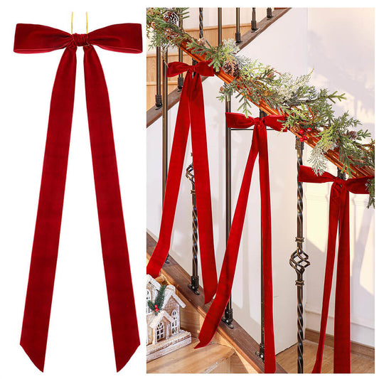 Christmas Velvet Wreath Bow(6 PCS)