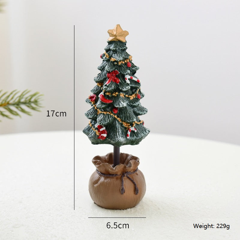 Mini Desktop Christmas Trees