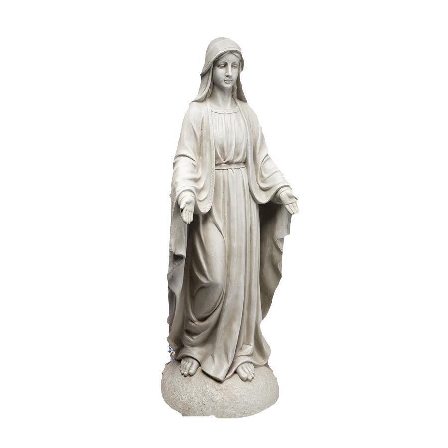 Madonna of Notre Dame Garden Statue Patio or Chapel Decor