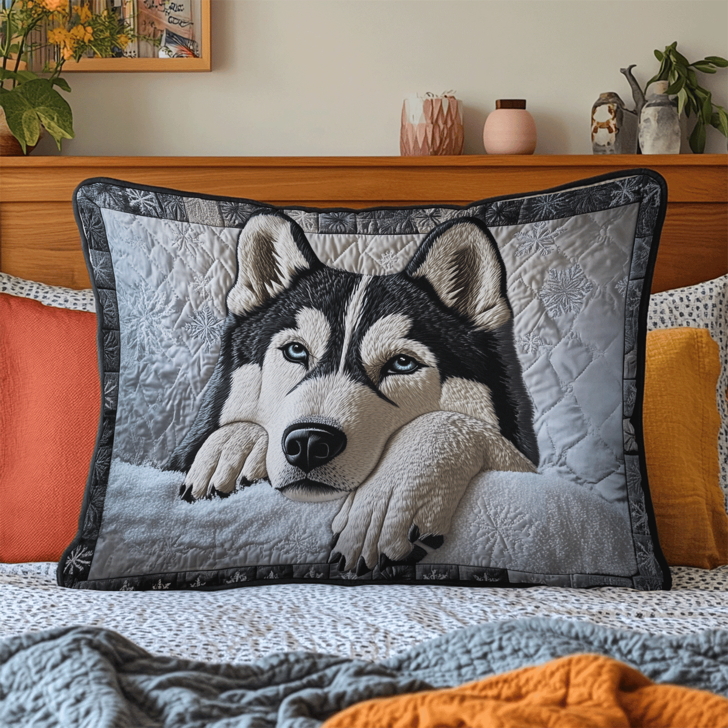 Husky Dream Bedding Pillow Case NCU0TH2464