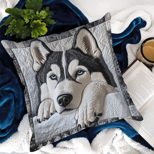 Husky Dream Quilted Pillow Case NCU0TH2463