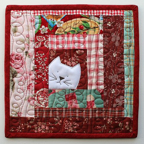 Cat CLA060123065 Quilted Placemats