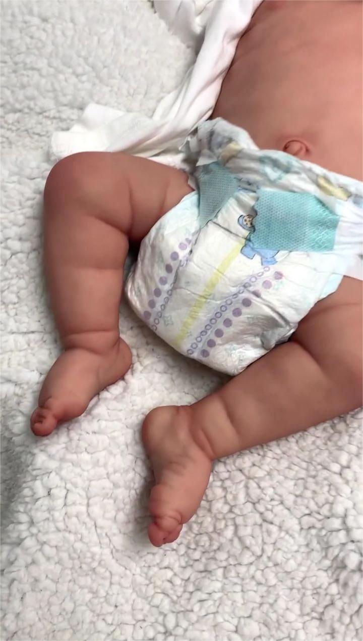 12"&16" Supple and Soft Limbs, Flexible Silicone Reborn Baby Doll Boy Taisie, Handmade Exquisite Body By Dollreborns