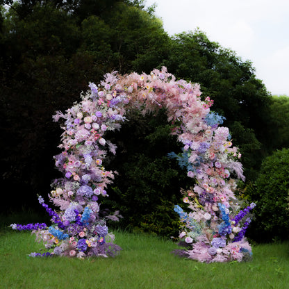 Future Wedding Party Background Floral Arch Decoration