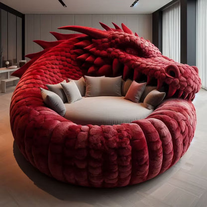 Giant Dragon Loungers: The Ultimate Symbol of Comfort and Style-Orange