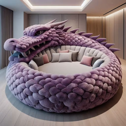 Giant Dragon Loungers: The Ultimate Symbol of Comfort and Style-Orange