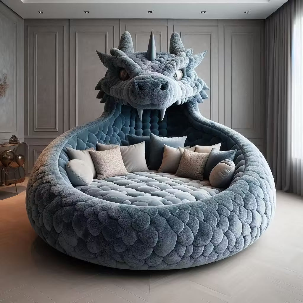 Giant Dragon Loungers: The Ultimate Symbol of Comfort and Style-Pink