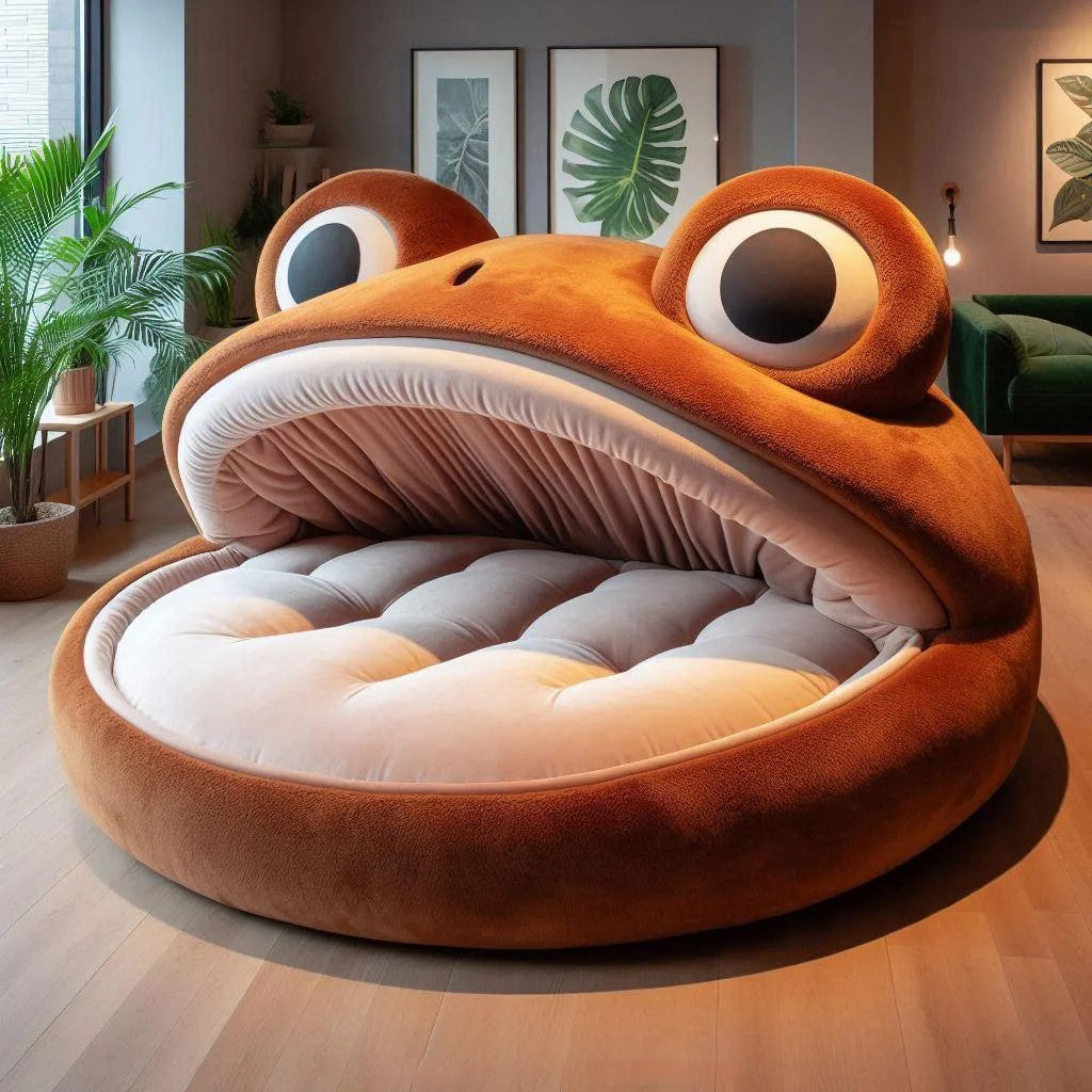 Giant Frog Loungers: Jump into Cozy, Nature-Inspired Seating