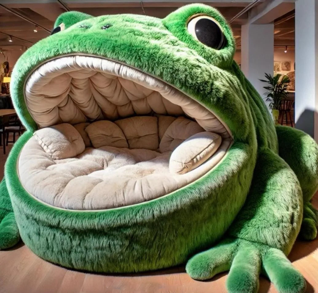 Giant Frog Loungers: Jump into Cozy, Nature-Inspired Seating