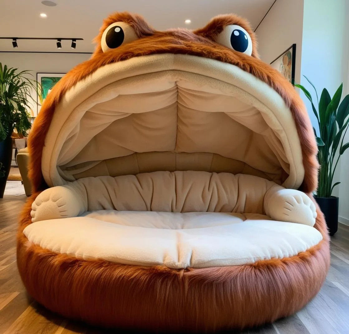 Giant Frog Loungers: Jump into Cozy, Nature-Inspired Seating