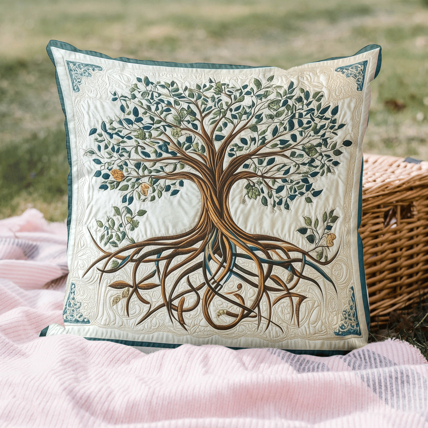 Starry Grove Enchantment Quilted Pillow Case NCU0TL2227