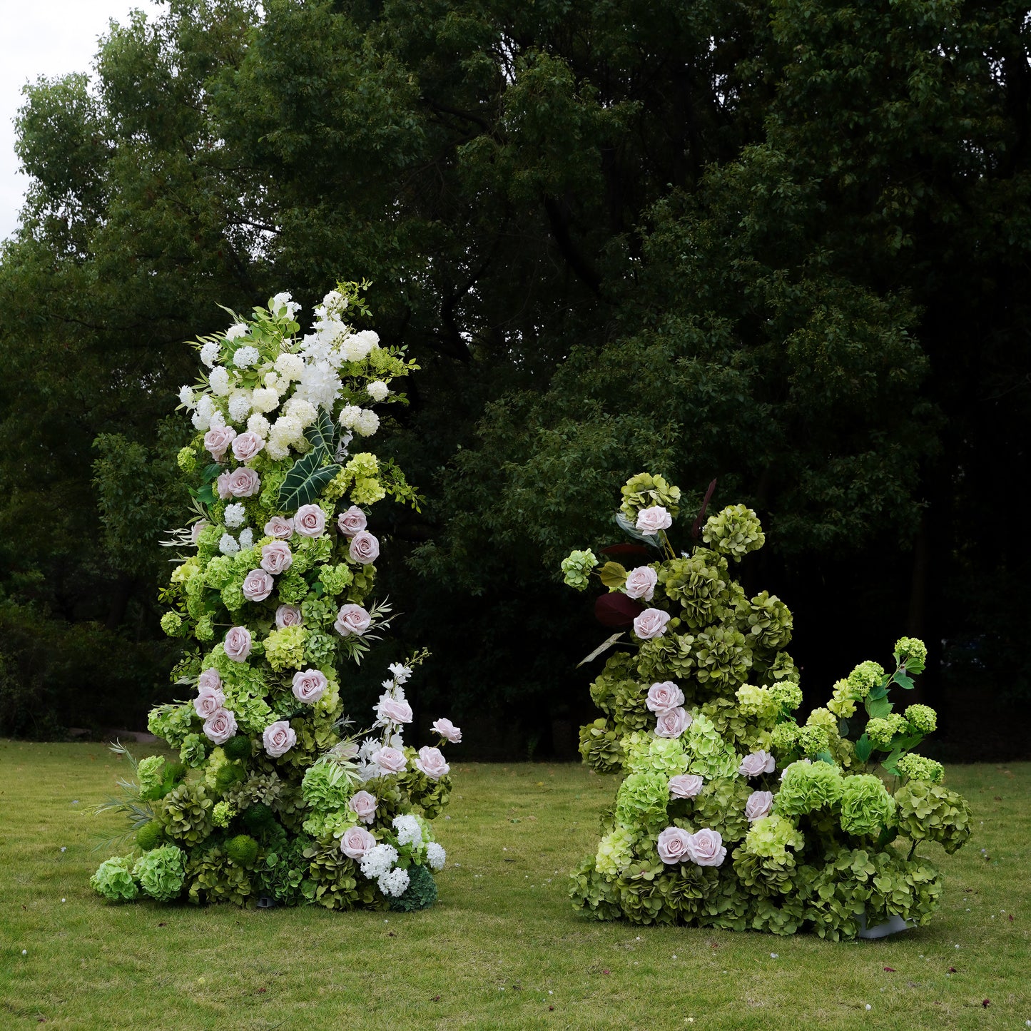 2023 New Wedding Party Background Floral Arch Decoration