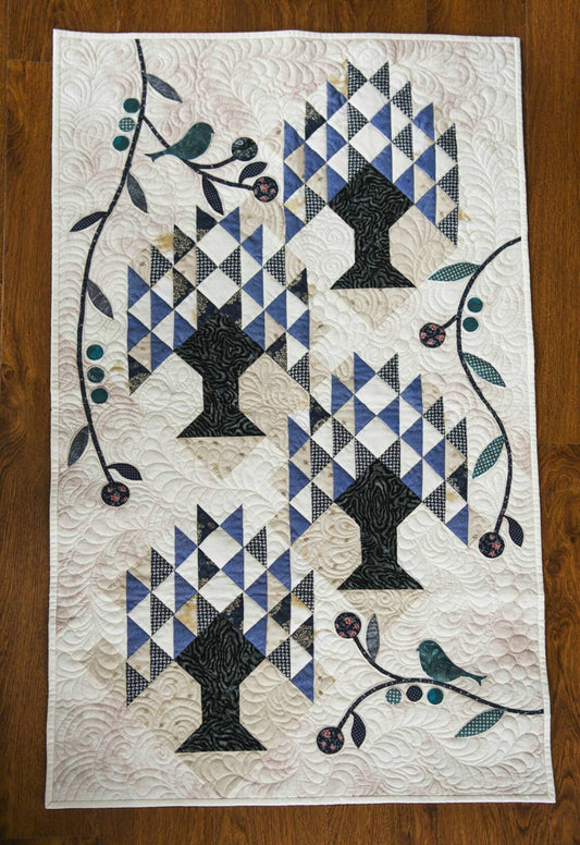 Tree CLA150324110 Quilted Table Runner