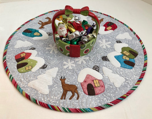 Christmas CLA130324063 Quilted Round Mat