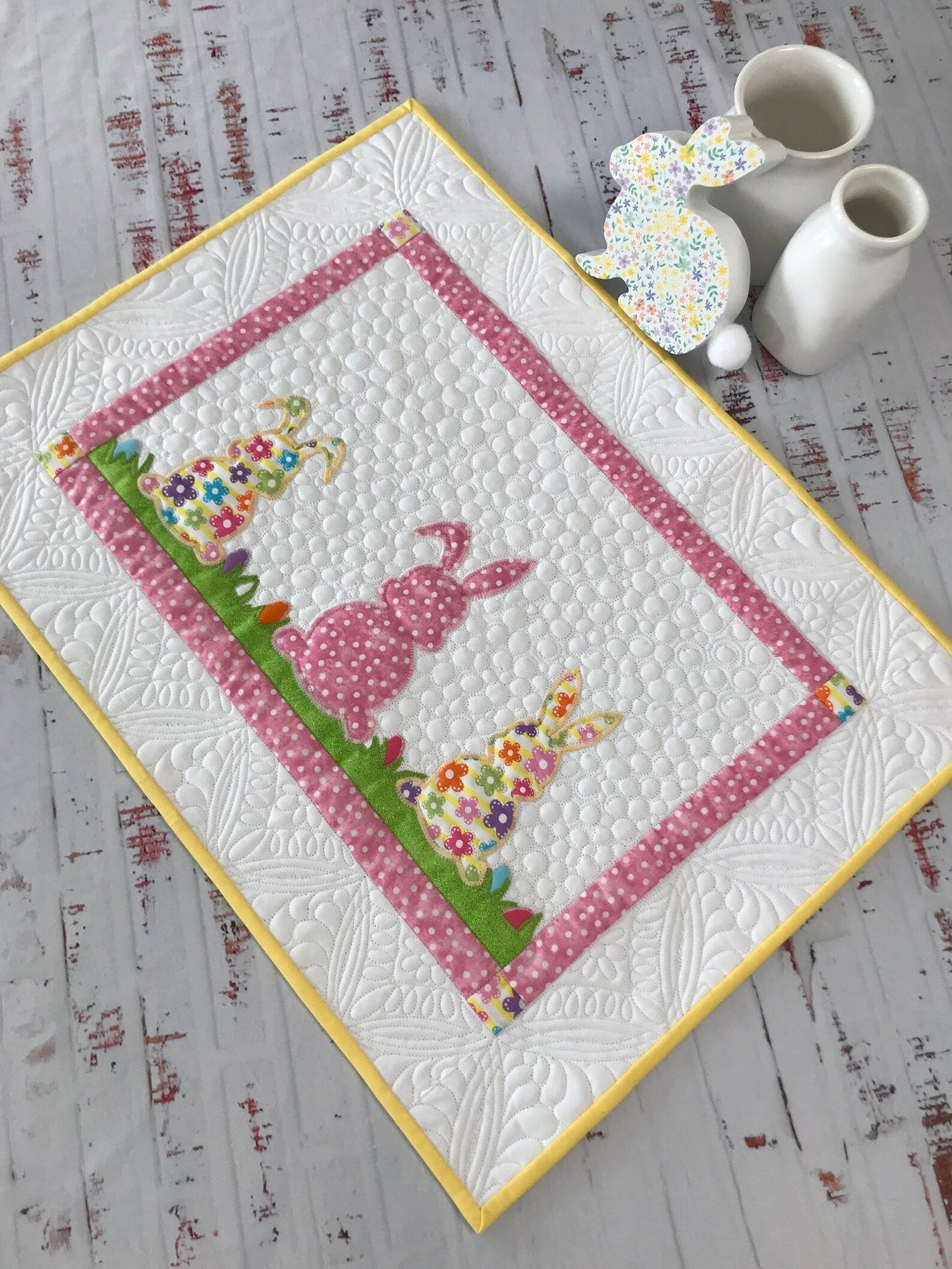 Bunny CLA130324038 Quilted Placemats